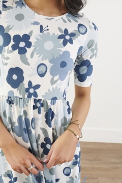 A-Line Silhouette Maxi Dress